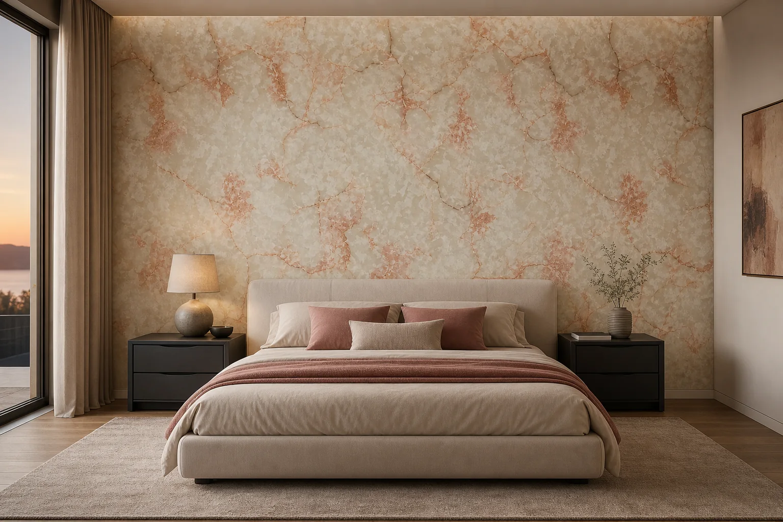 Nouvelle mise en situation du décor Terre Rosée