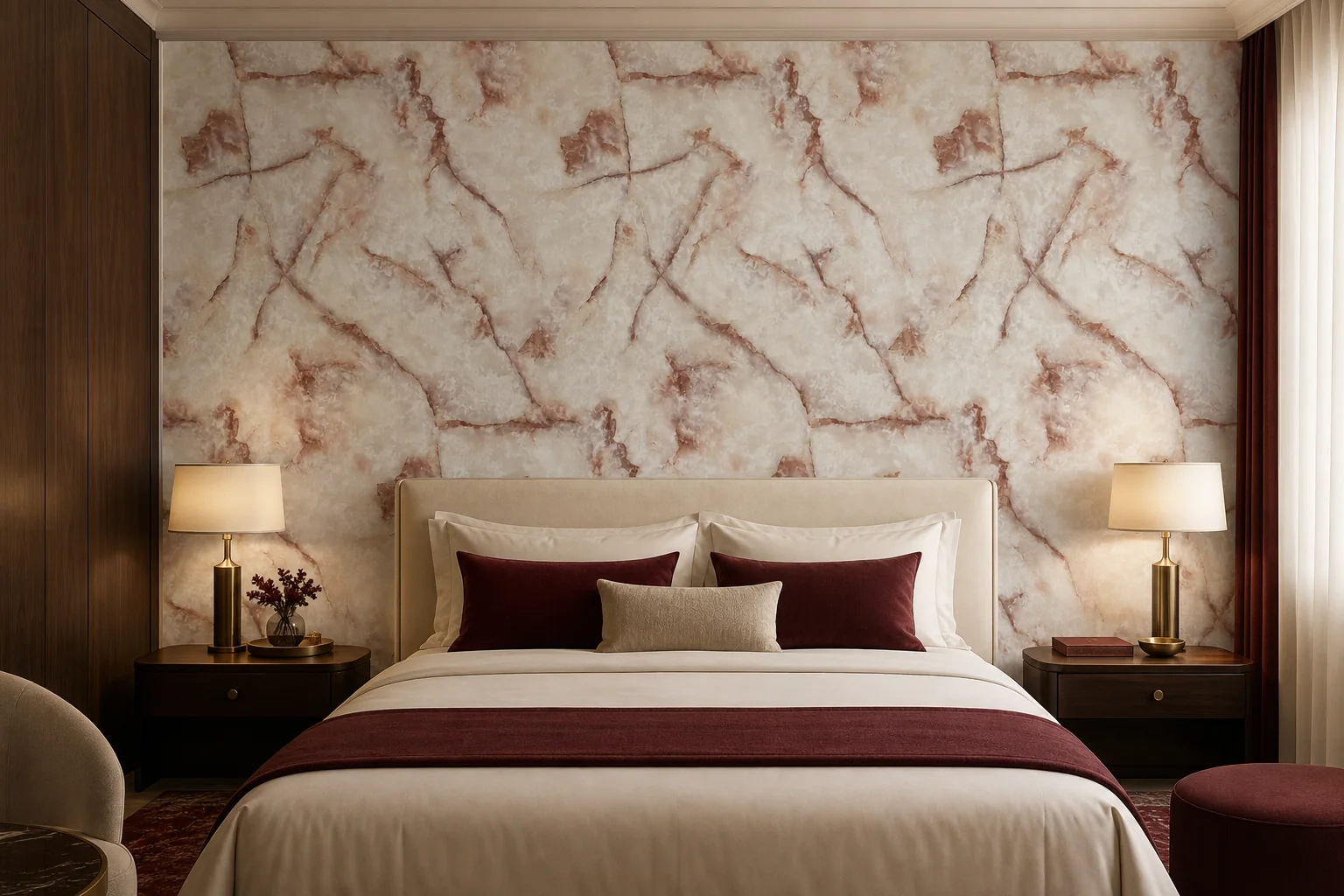 Nouvelle mise en situation du décor Quartz Bordeaux