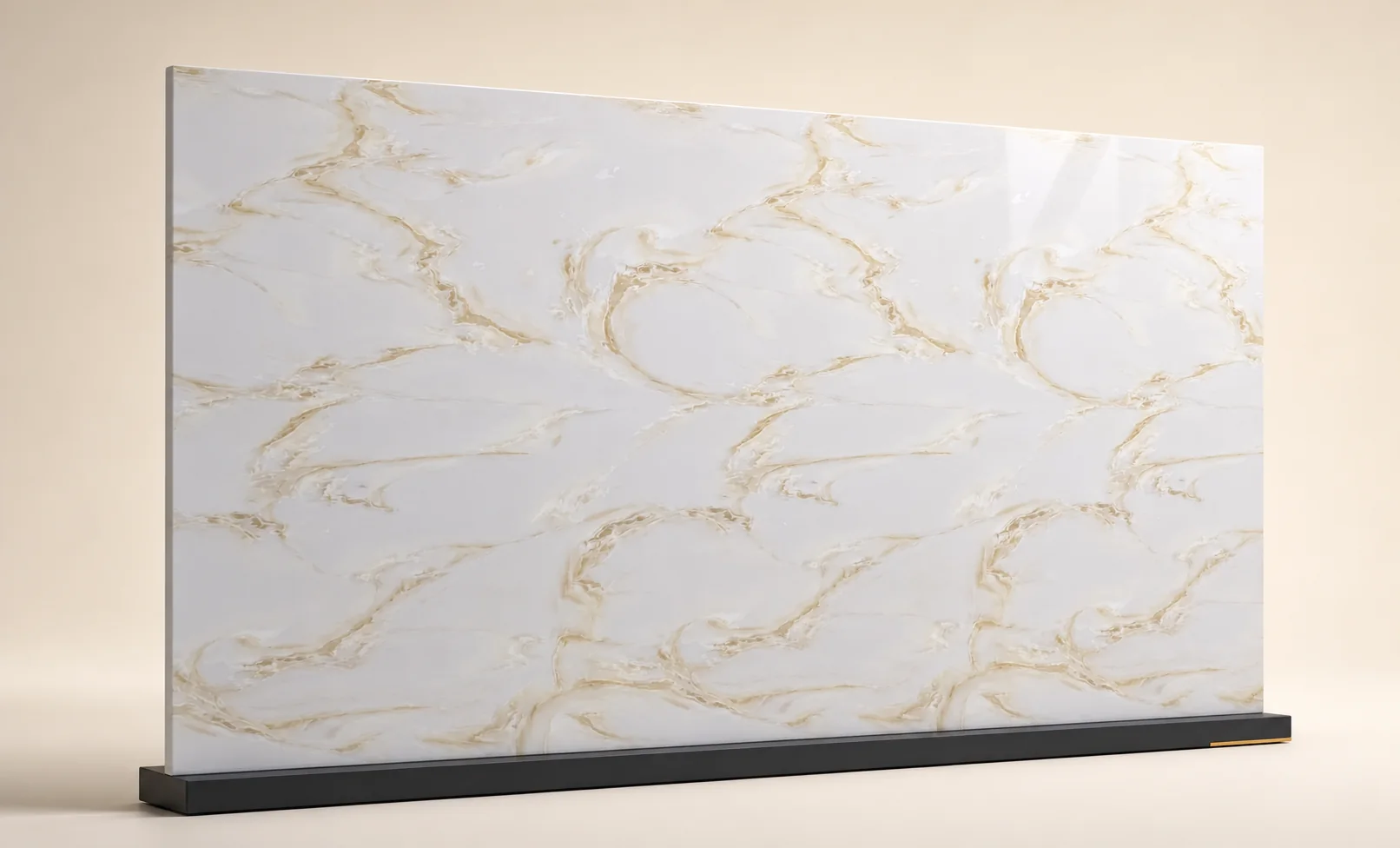Présentation du panneau mural Calacatta Lumière