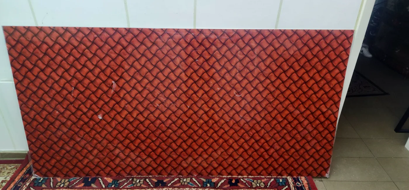 Photographie du motif original Tressage Terracotta